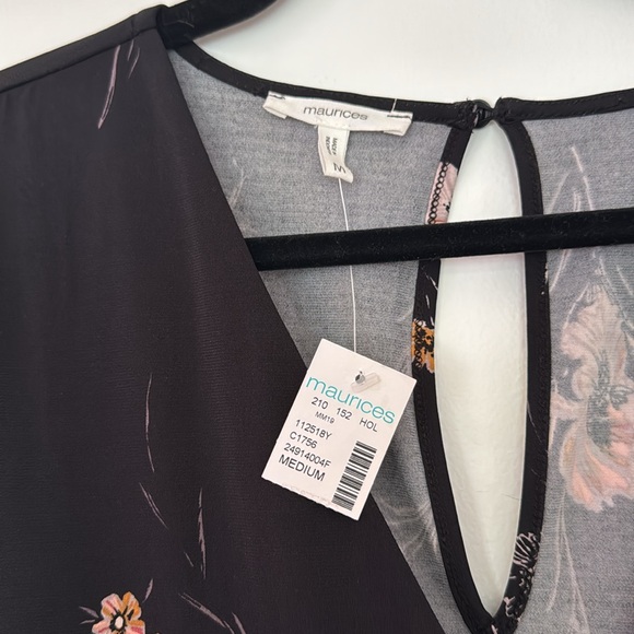 Floral Tie Waist Pocket Jumpsuit - Picture 4 of 6